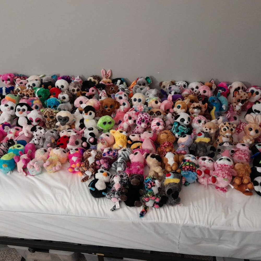 145 TY beanie babies, Beanie Boos